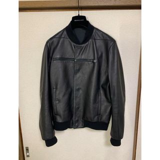 バレンシアガ(Balenciaga)のバレンシアガ BALENCIAGA レザージャケット ブルゾン(ブルゾン)