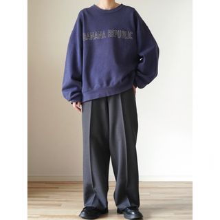 Banana Republic - 90s 古着 BANANA REPUBLIC USA製 ロゴプリント スウェット