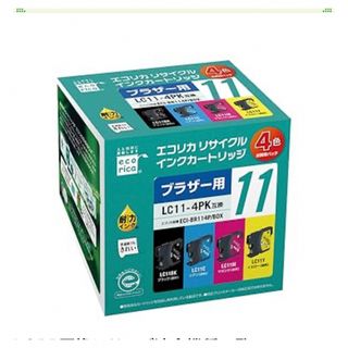 ブラザー(brother)のエコリカ　インクブラザー用11(PC周辺機器)