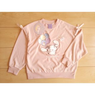 シナモロール(シナモロール)の子供服シナモロール*新品トレーナー*未使用サンリオ*送料無料キッズSANRIO(Tシャツ/カットソー)