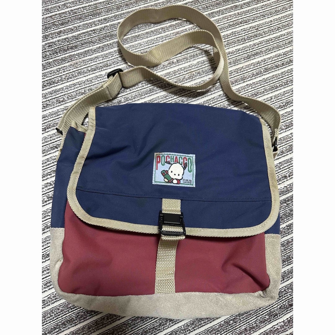 サンリオ(サンリオ)の激レア　年代物　ポチャッコ　ショルダーバッグ レディースのバッグ(ショルダーバッグ)の商品写真