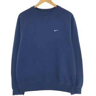 ナイキ(NIKE)の古着 00年代 ナイキ NIKE ワンポイントロゴスウェットシャツ トレーナー メンズS /eaa411459(スウェット)