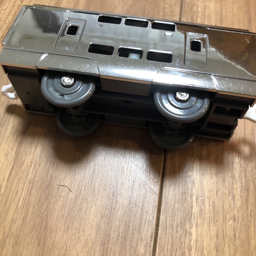 Takara Tomy(タカラトミー)のプラレール　銀　シルバー キッズ/ベビー/マタニティのおもちゃ(電車のおもちゃ/車)の商品写真