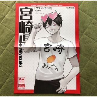 カドカワショテン(角川書店)の未使用　角川　小玉有起　ブラッドラッド　ポスター(ポスター)