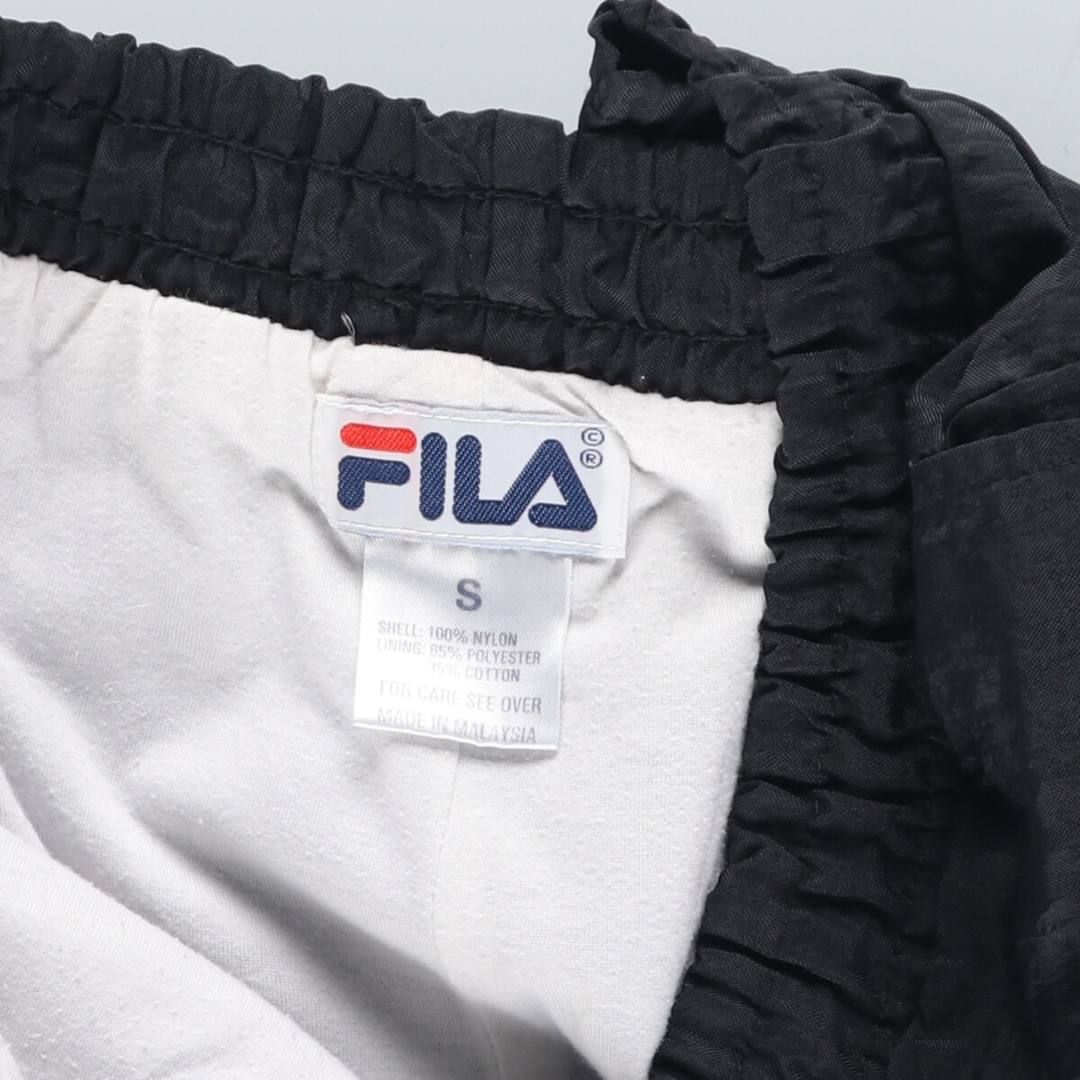 FILA(フィラ)の古着 90年代 フィラ FILA ナイロンパンツ シャカシャカパンツ メンズS ヴィンテージ /eaa426157 メンズのパンツ(その他)の商品写真