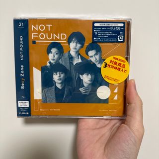 ジャニーズ(Johnny's)の【セクゾ　CD】NOT　FOUND（初回限定盤B）(アイドルグッズ)