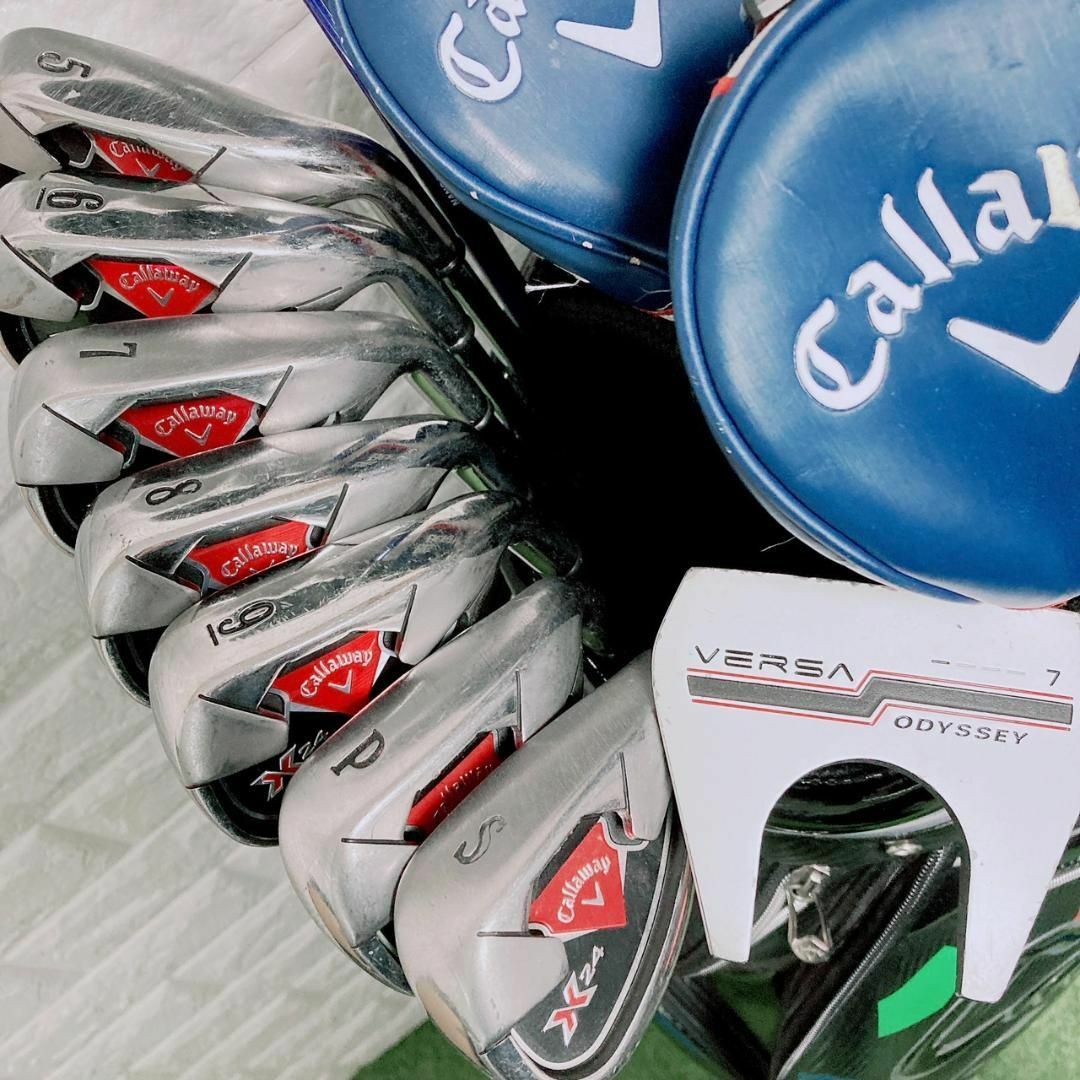 Callaway(キャロウェイ)のゴルフクラブセット メンズ キャロウェイ ビッグバーサ 12本 初心者 スポーツ/アウトドアのゴルフ(クラブ)の商品写真