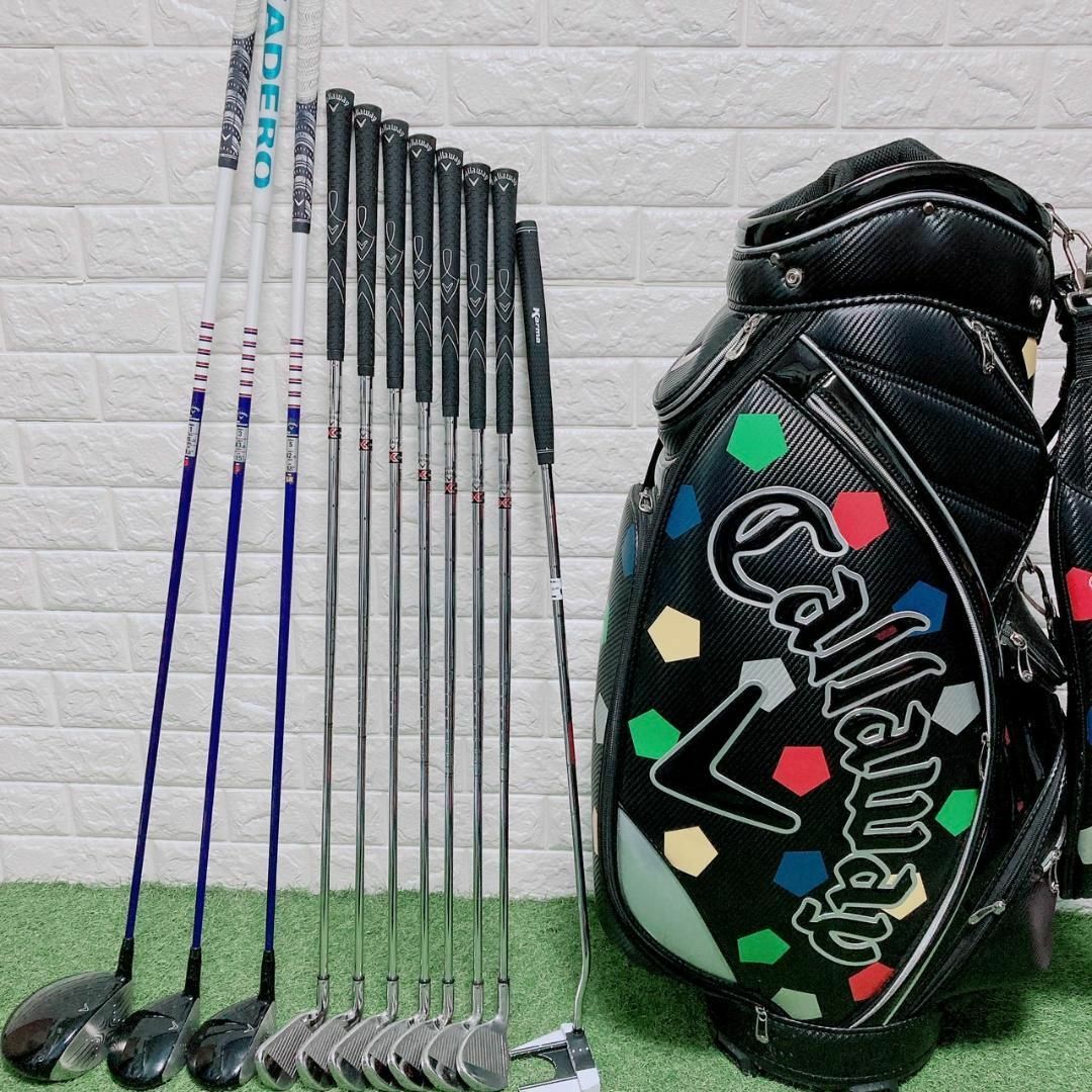 Callaway(キャロウェイ)のゴルフクラブセット メンズ キャロウェイ ビッグバーサ 12本 初心者 スポーツ/アウトドアのゴルフ(クラブ)の商品写真