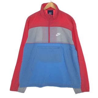 ナイキ(NIKE)の古着 80年代 ナイキ NIKE 紺タグ ナイロンプルオーバー メンズL ヴィンテージ /eaa427170(ナイロンジャケット)