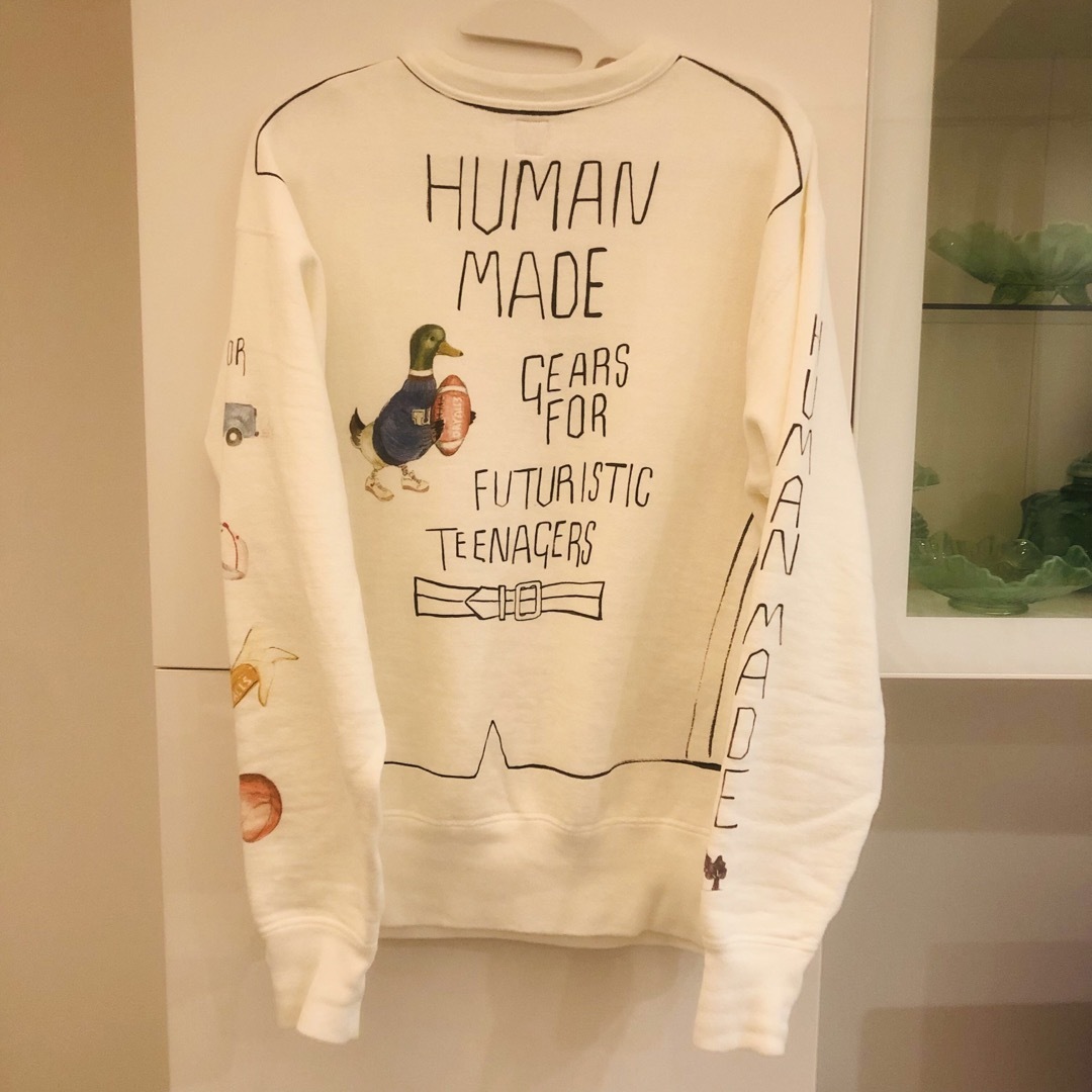 HUMAN MADE(ヒューマンメイド)の希少 HUMAN MADE graphic sweat XL スウェット 美品 メンズのトップス(スウェット)の商品写真