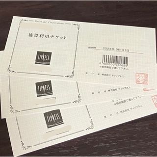 ティップネス 施設利用券 チケット