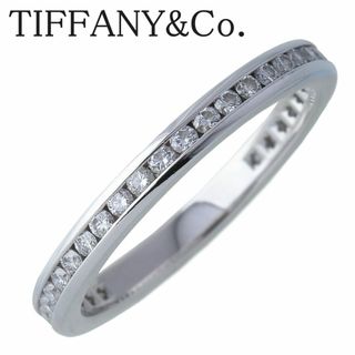 ティファニー(Tiffany & Co.)のティファニー ダイヤ リング チャネル フルエタニティ 11号～11.5号 幅2.3mm PT950 フルサークル 箱 ショップカード(2020年) 新品仕上げ済 TIFFANY【16371】(リング(指輪))