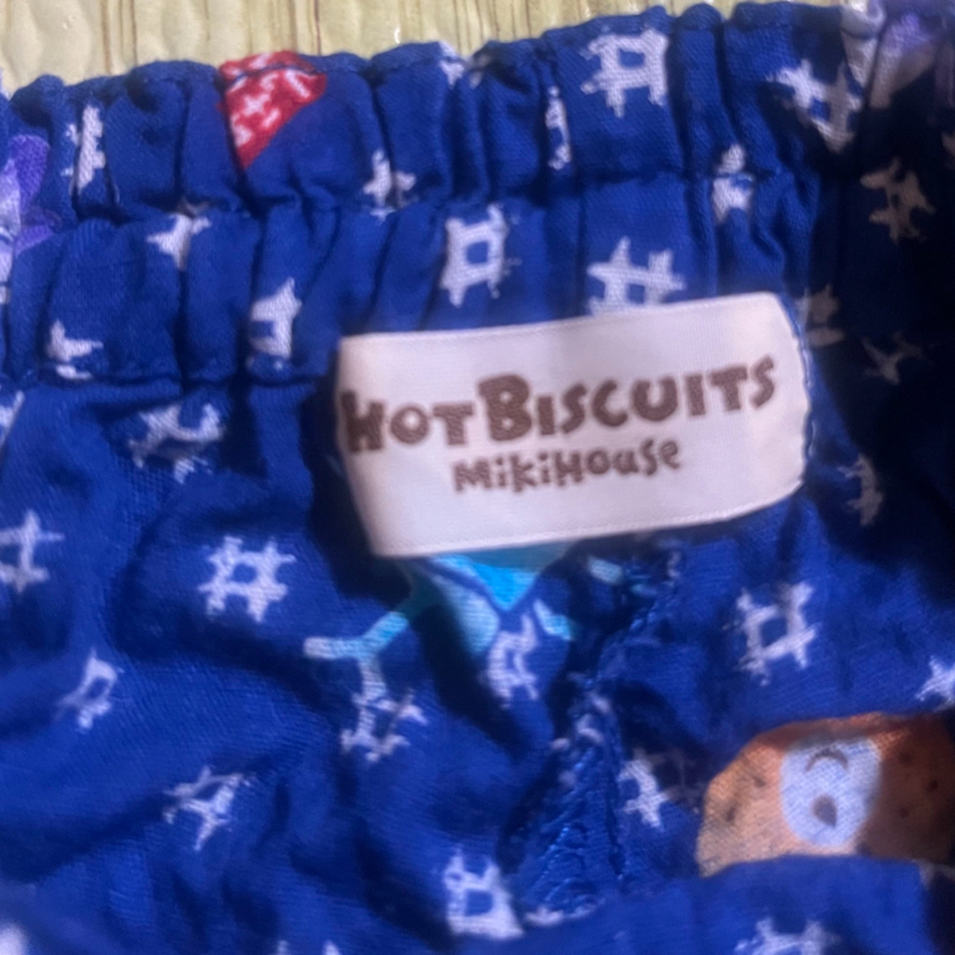 HOT BISCUITS(ホットビスケッツ)のホットビスケッツ［ミキハウス］甚平　90cm キッズ/ベビー/マタニティのキッズ服男の子用(90cm~)(甚平/浴衣)の商品写真