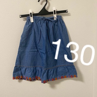 ギャップキッズ(GAP Kids)の子供服　古着　スカート　130(スカート)