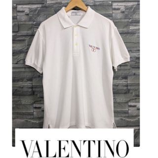 VALENTINO - VALENTINO　ヴァレンチノ　半袖　ポロシャツ　トップス　メンズ　Lサイズ