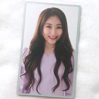 アイズワン(IZ*ONE)の【 93 チェヨン 】IZ*ONE EYES ON ME フォトカード(アイドルグッズ)