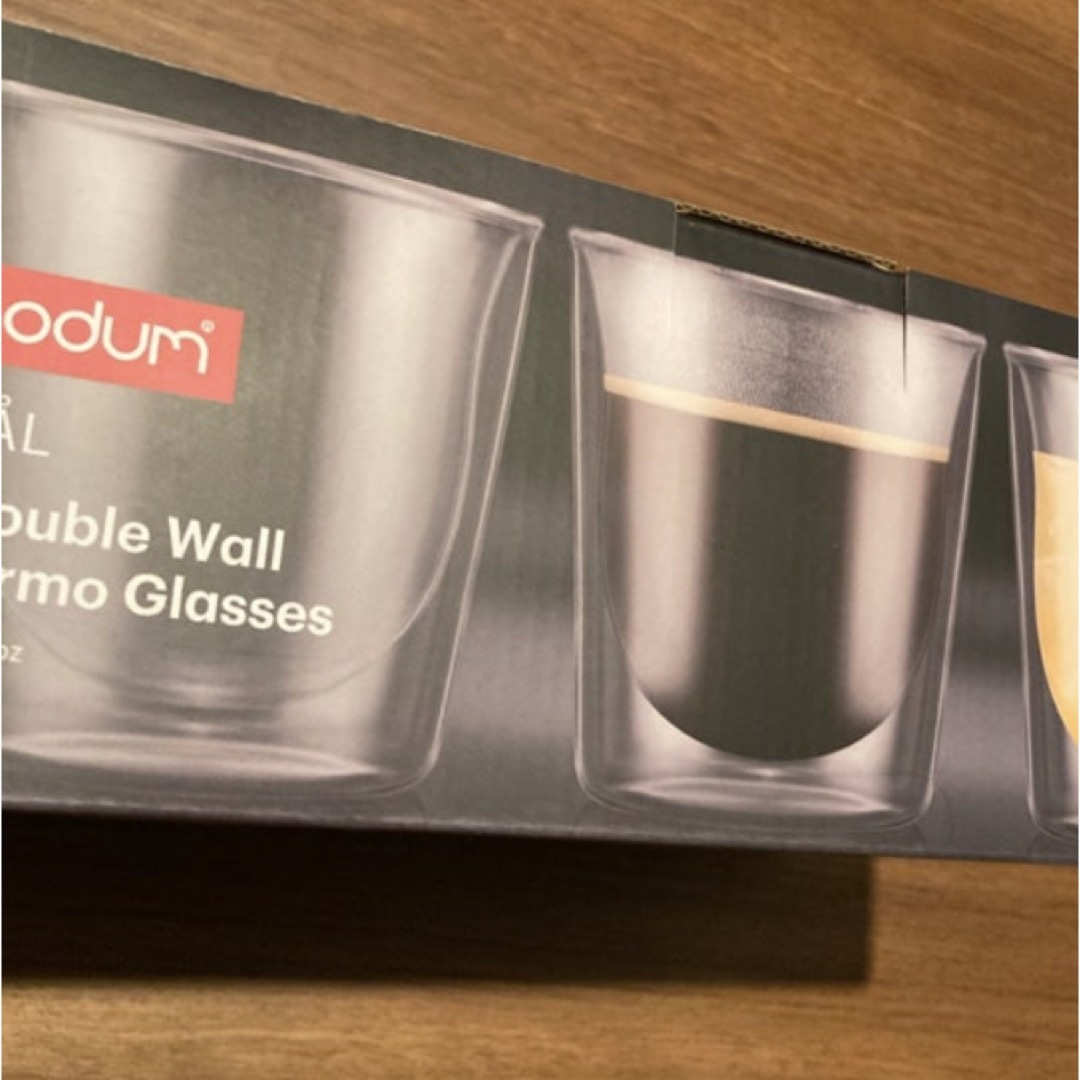 bodum(ボダム)のボダム スカル ダブルウォール 200ml インテリア/住まい/日用品のキッチン/食器(グラス/カップ)の商品写真