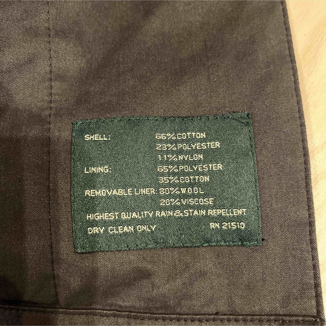 Ralph Lauren(ラルフローレン)の【RALPH LAUREN】ライナー付き　ステンカラーコート　size36S メンズのジャケット/アウター(ステンカラーコート)の商品写真