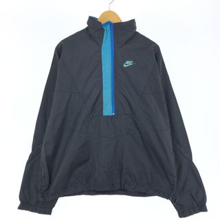 ナイキ(NIKE)の古着 90年代 ナイキ NIKE 銀タグ ハーフジップ ナイロンプルオーバー メンズXL ヴィンテージ /eaa426984(ナイロンジャケット)