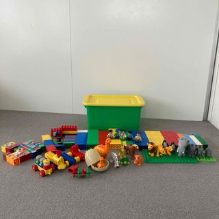 レゴデュプロ(レゴ デュプロ)のLEGO レゴデュプロ　楽しいどうぶつえん　大量(積み木/ブロック)