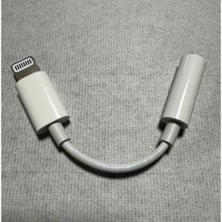 アップル(Apple)の純正 Lightning  3.5 mmヘッドホンジャックアダプタ(その他)