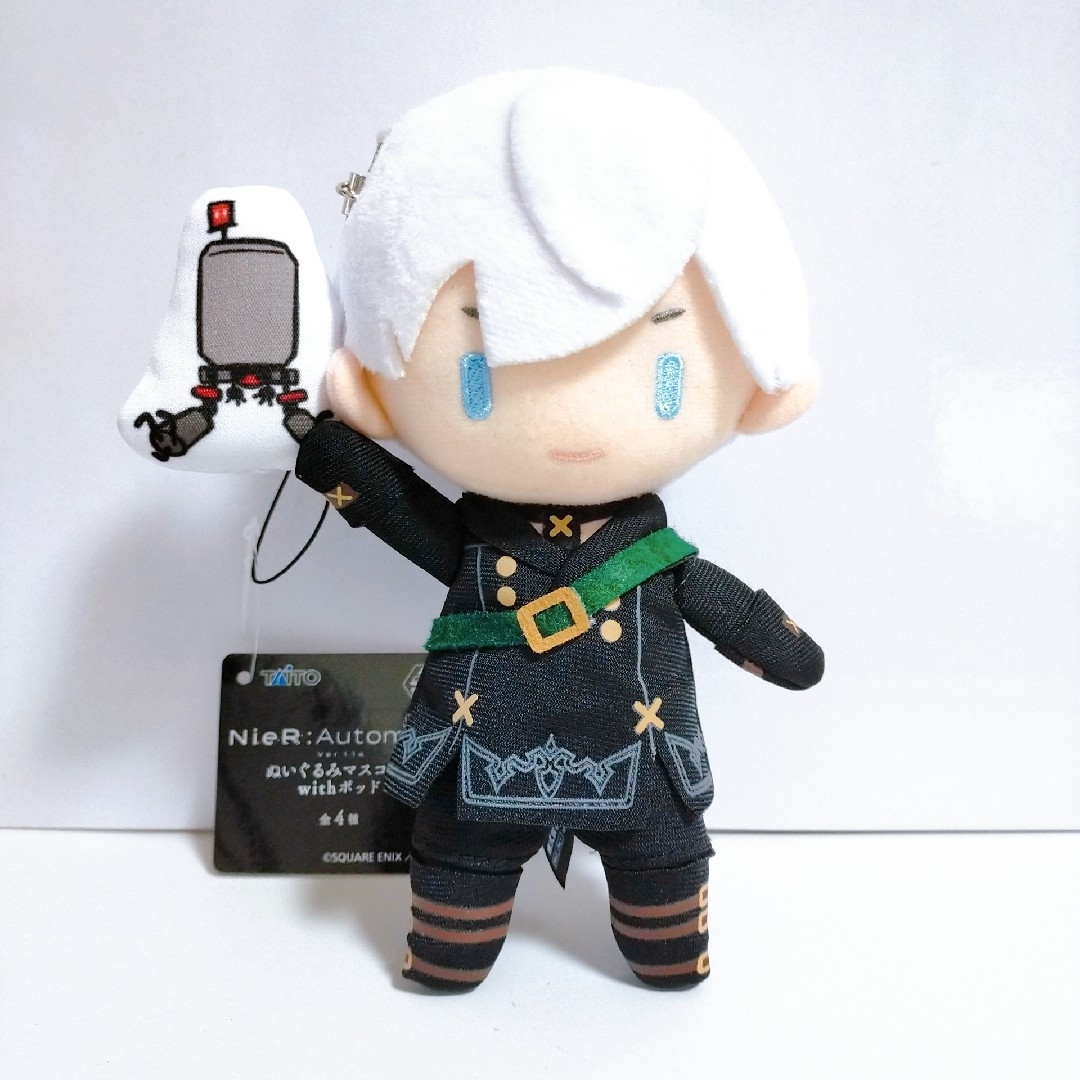 NieR:Automata ぬいぐるみマスコットwith ポッド 9Sの通販 by と NieR:Automata ぬいぐるみマスコットwith ポッド 9Sの通販 by と