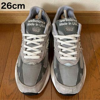 ニューバランス(New Balance)のアメリカUSA製 ニューバランス WR993GL 26cm  グレー(スニーカー)