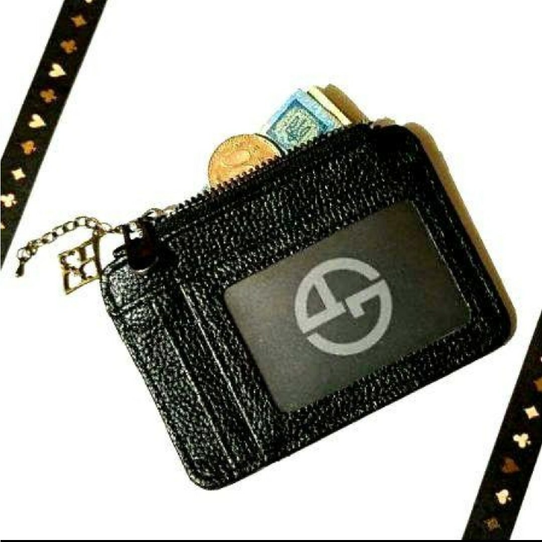 GIORGIO ARMANI - 希少⭐ARMANI⭐トランプ 6ポケットミニ財布 GIORGIO ARMANI - 希少⭐ARMANI⭐トランプ 6ポケットミニ財布