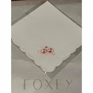 フォクシー(FOXEY)のフォクシー　ハンカチ　ノベルティ　桜(ハンカチ)