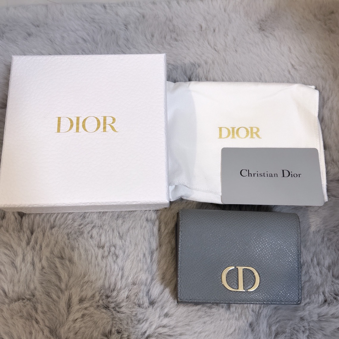 Christian Dior(クリスチャンディオール)のDior ミニウォレット ブルー レディースのファッション小物(財布)の商品写真