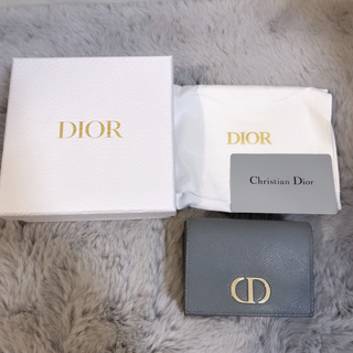 クリスチャンディオール(Christian Dior)のDior ミニウォレット ブルー(財布)