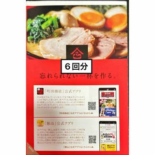 町田商店６回　期限25.1.31 株主優待券　ミニレター発送(レストラン/食事券)