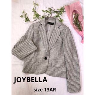 ♡JOYBELLA♡ジャケット グレー ラメ 入学式 セレモニー  13号(テーラードジャケット)