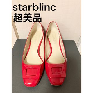 超美品❗️即日発送❗️バックルローヒールパンプスstarblincスターブリンク