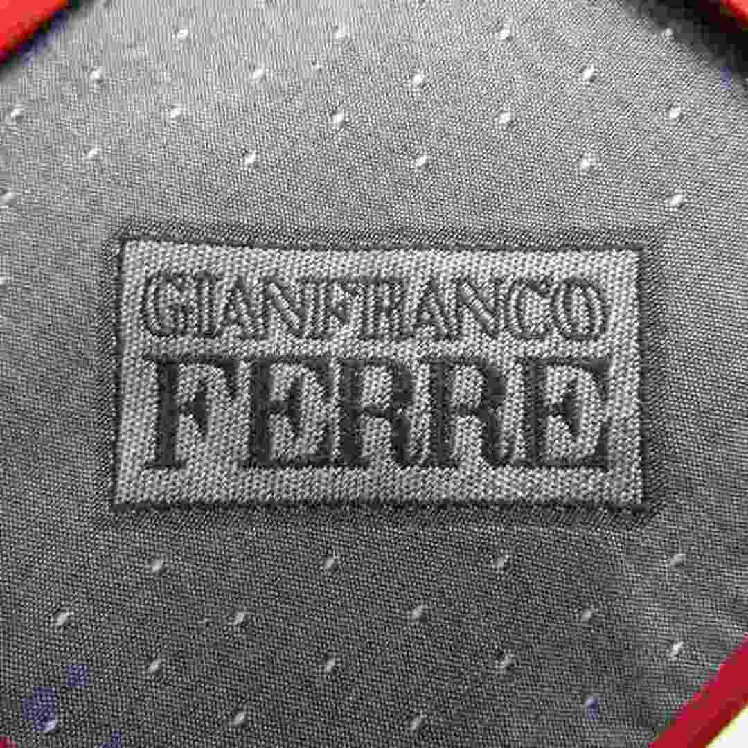 Gianfranco FERRE(ジャンフランコフェレ)のジャンフランコフェレ ブランドネクタイ ワイドタイ 総柄 シルク イタリア製 メンズ レッド GIANFRANCO FERRE メンズのファッション小物(ネクタイ)の商品写真