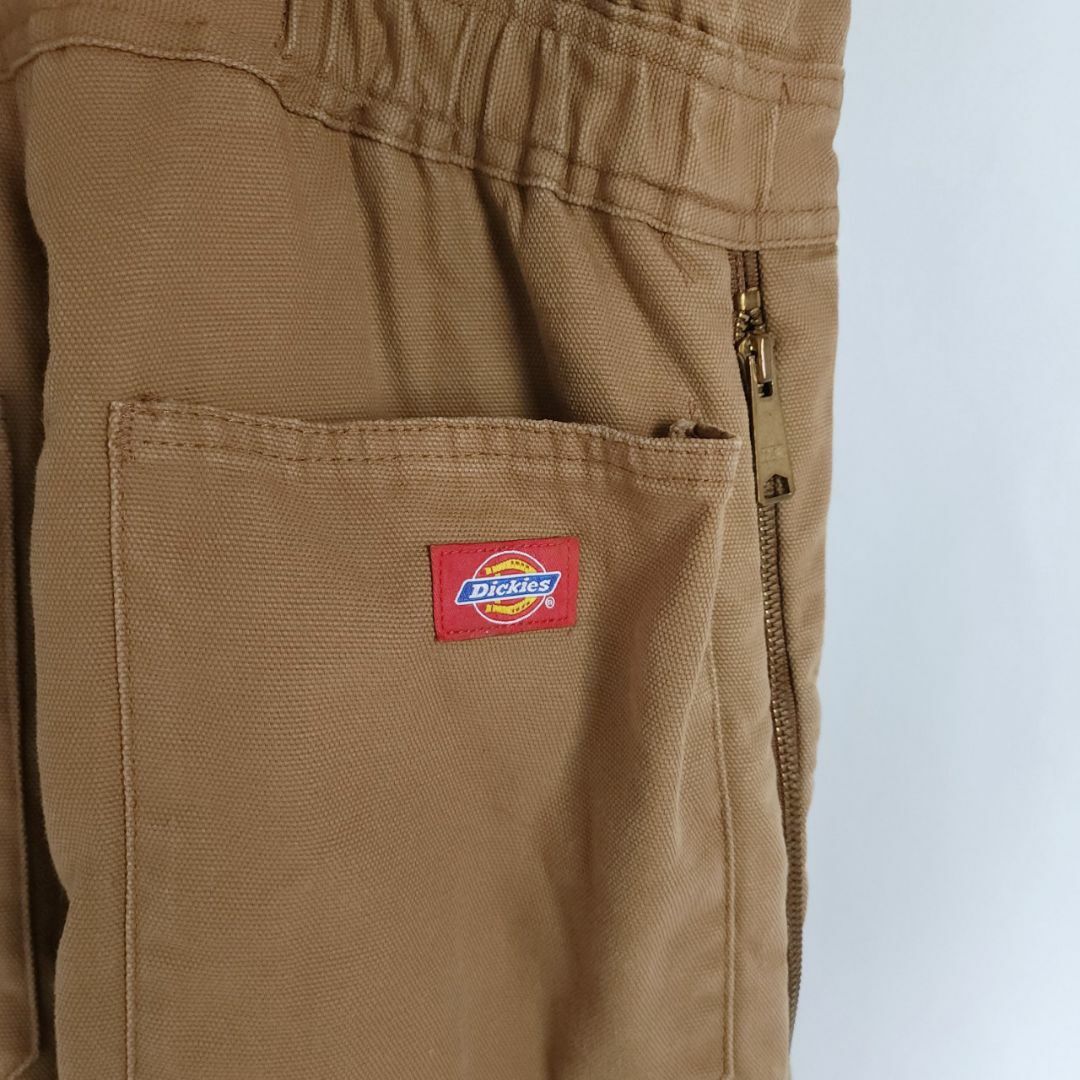 Dickies(ディッキーズ)のSサイズ/Dickies ディッキーズ 裏キルティング ダック地 オーバーオール メンズのパンツ(サロペット/オーバーオール)の商品写真