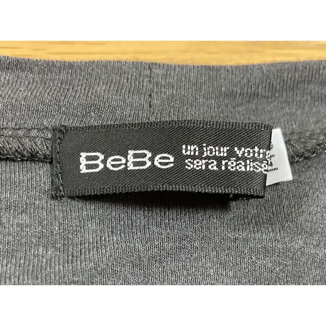 BeBe(ベベ)の【BeBe】長袖シャツ・Tシャツ・（140cm・女の子） キッズ/ベビー/マタニティのキッズ服女の子用(90cm~)(Tシャツ/カットソー)の商品写真