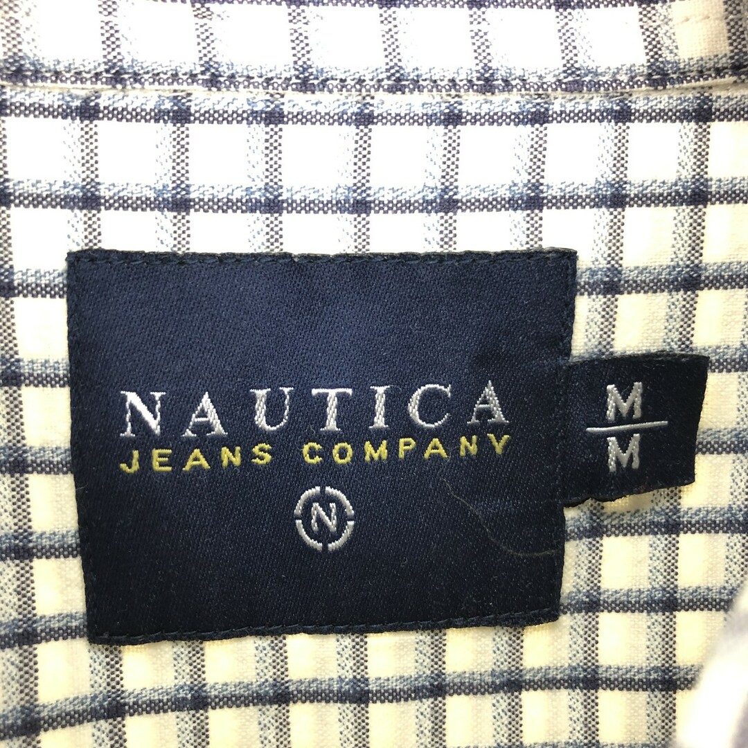 NAUTICA(ノーティカ)の古着 ノーティカ NAUTICA JEANS COMPANY 長袖 チェックシャツ メンズM /eaa427344 メンズのトップス(シャツ)の商品写真