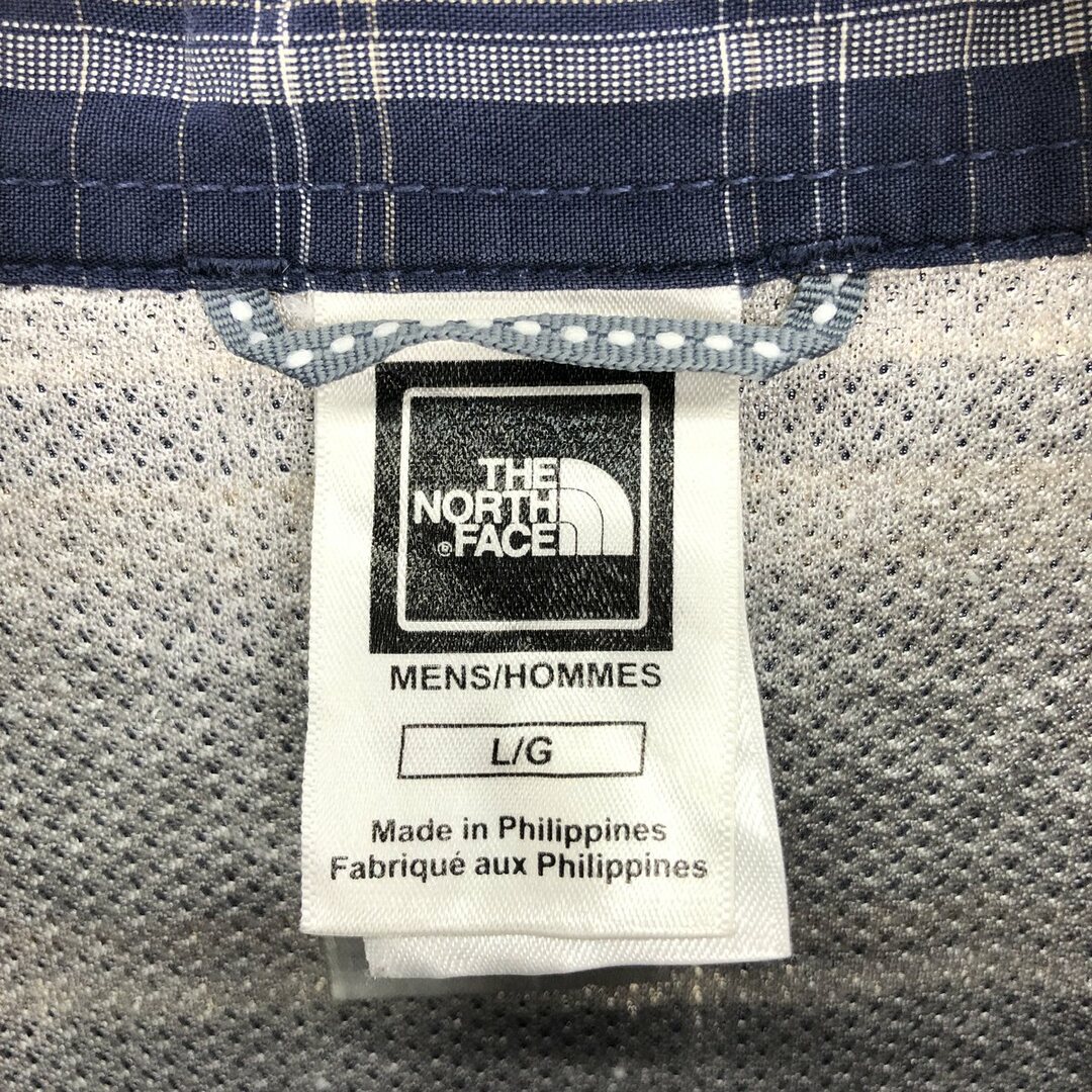 THE NORTH FACE(ザノースフェイス)の古着 ザノースフェイス THE NORTH FACE 長袖 ボタンダウンチェックシャツ メンズL /eaa427345 メンズのトップス(シャツ)の商品写真