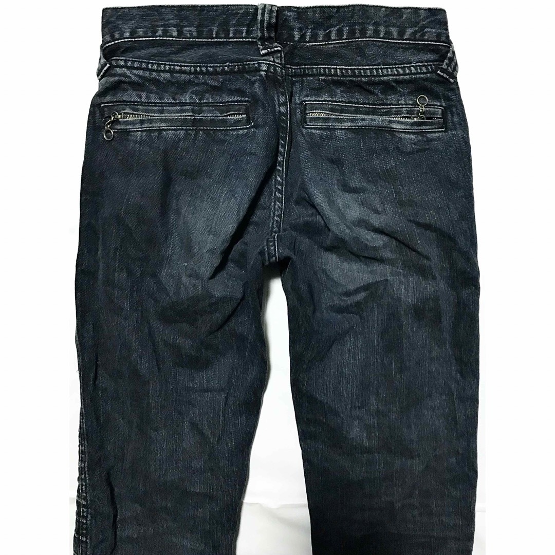 JACKROSE(ジャックローズ)の美品 JACKROSE ジャックローズ 送料込 バイカー デニム ジーンズ 29 メンズのパンツ(デニム/ジーンズ)の商品写真