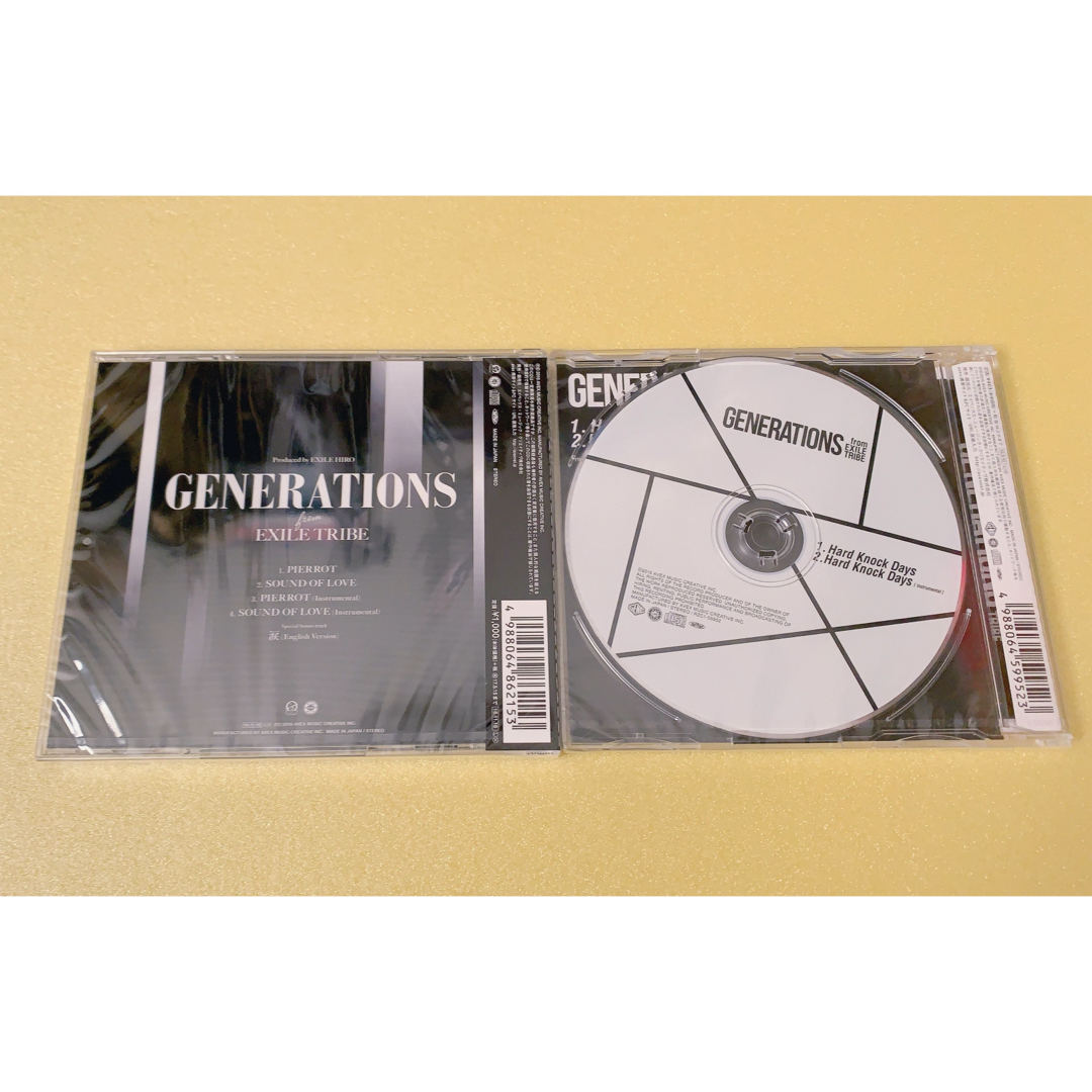 GENERATIONS(ジェネレーションズ)のGENERATIONS PIERROT HKD 未開封CD エンタメ/ホビーのCD(ポップス/ロック(邦楽))の商品写真