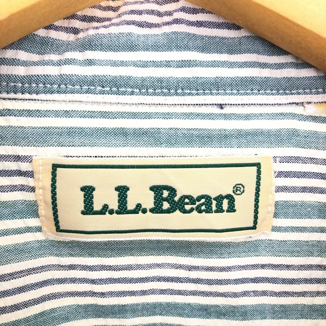 L.L.Bean(エルエルビーン)の古着 エルエルビーン L.L.Bean 長袖 ボタンダウンストライプシャツ メンズXL /eaa427351 メンズのトップス(シャツ)の商品写真