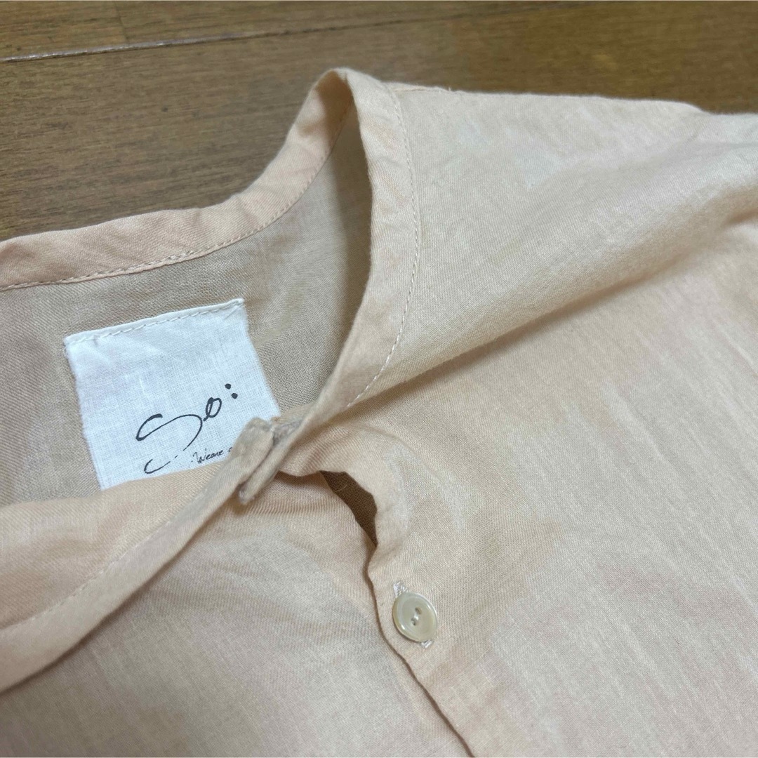 SM2(サマンサモスモス)のso ノーカラーシャツ　 レディースのトップス(シャツ/ブラウス(長袖/七分))の商品写真