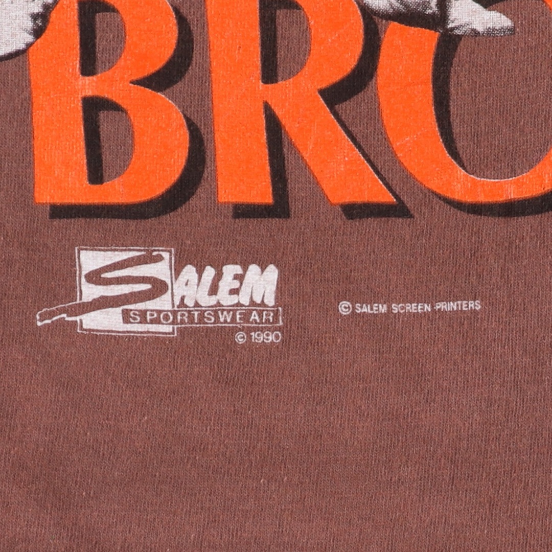 古着 90年代 NFL CLEVELAND BROWNS クリーブランドブラウンズ プリントTシャツ USA製 メンズXL ヴィンテージ /eaa427620 メンズのトップス(Tシャツ/カットソー(半袖/袖なし))の商品写真