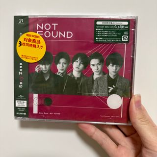 ジャニーズ(Johnny's)の【セクゾ　CD】NOT　FOUND（初回限定盤A）(アイドルグッズ)