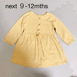 ネクスト(NEXT)のnext baby 9-12mths ほぼ未使用ワンピース①(ワンピース)