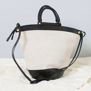 tov - 【極美品】tov. トーヴ　本革麻　2WAYショルダーバッグ　ナノユニバース別注