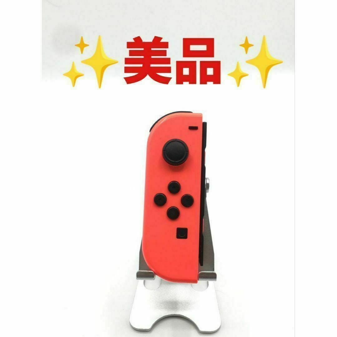 Nintendo Switch(ニンテンドースイッチ)の美品　switch ジョイコン ネオンレッド 左 L スイッチ d-88 エンタメ/ホビーのゲームソフト/ゲーム機本体(その他)の商品写真