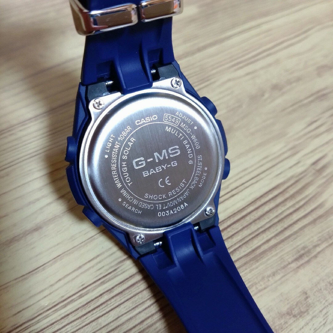 Baby-G(ベビージー)のCASIO G-ms MSG-W600 レディース腕時計 電波ソーラー 防水 レディースのファッション小物(腕時計)の商品写真