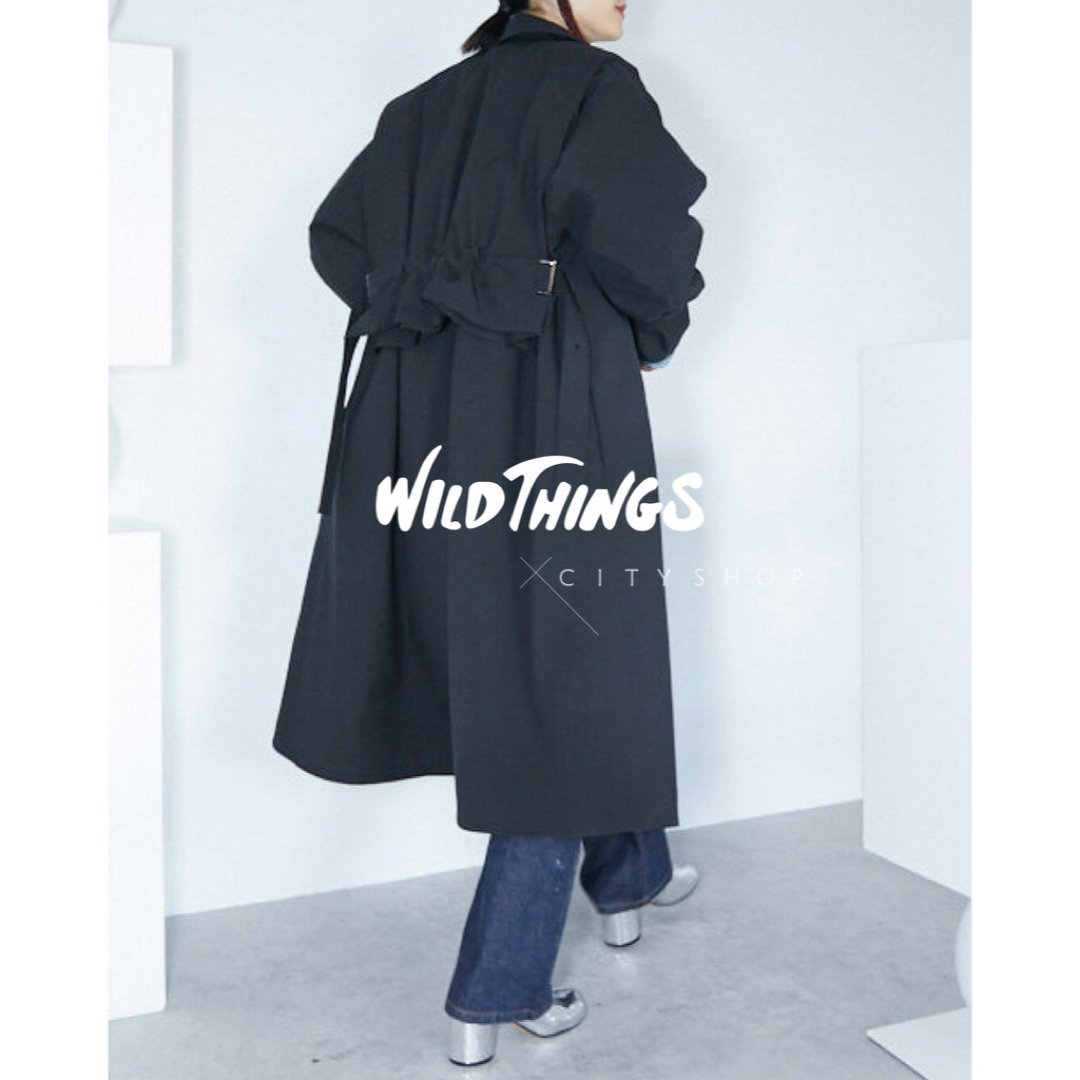 WILDTHINGS(ワイルドシングス)のCITY SHOP 別注 Wild things コート【限定価格】 レディースのジャケット/アウター(ロングコート)の商品写真